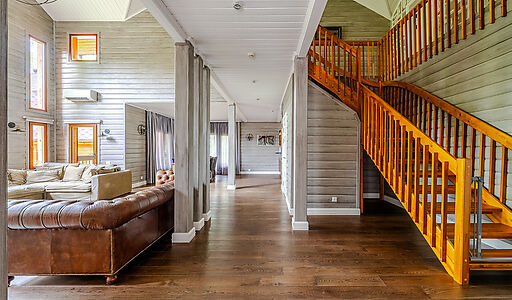 Дом с видом на Волгу в Раздолье