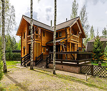 Дом с видом на Волгу в Раздолье