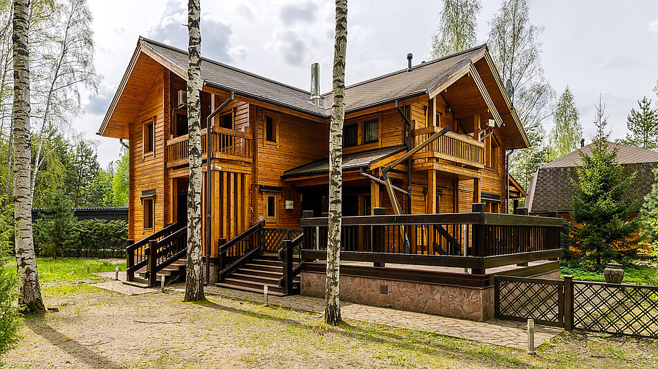 Дом с видом на Волгу в Раздолье