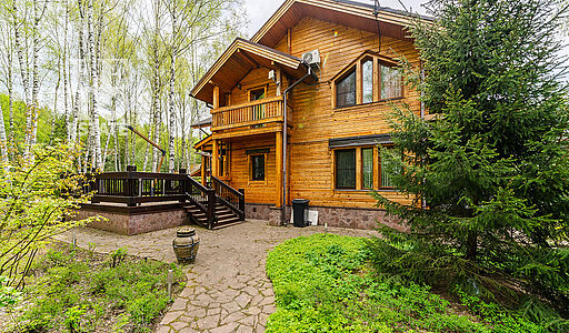 Дом с видом на Волгу в Раздолье