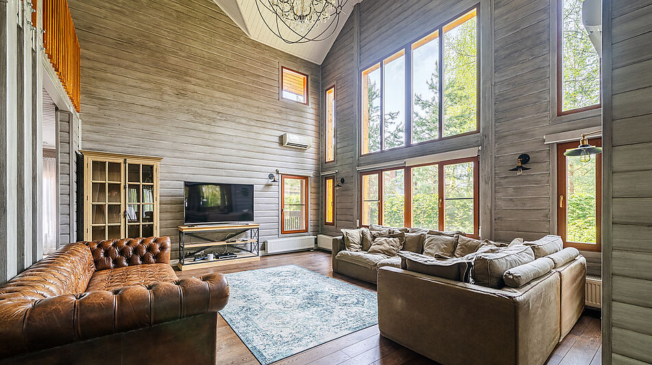 Дом с видом на Волгу в Раздолье