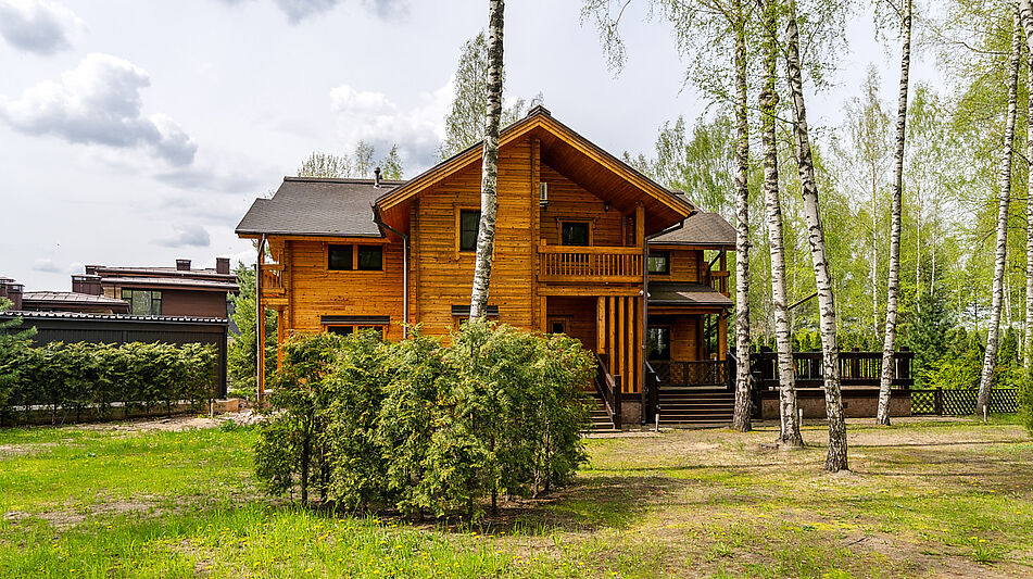 Дом с видом на Волгу в Раздолье