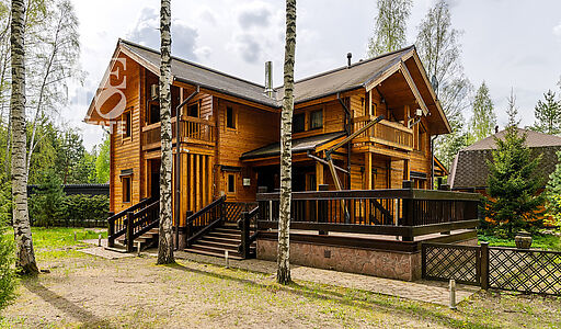 Дом с видом на Волгу в Раздолье