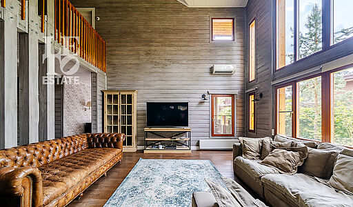 Дом с видом на Волгу в Раздолье