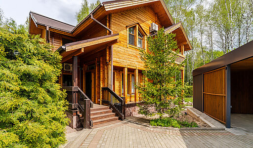 Дом с видом на Волгу в Раздолье