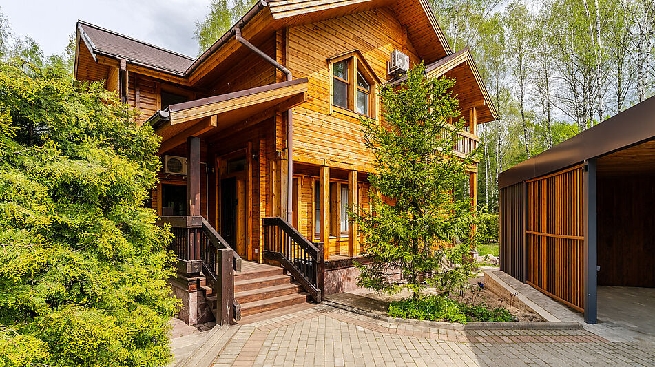 Дом с видом на Волгу в Раздолье