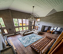 Дом с видом на Волгу в Раздолье