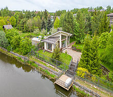Дом у воды в КП Солнечная поляна