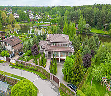 Дом у воды в КП Солнечная поляна