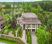 Дом у воды в КП Солнечная поляна