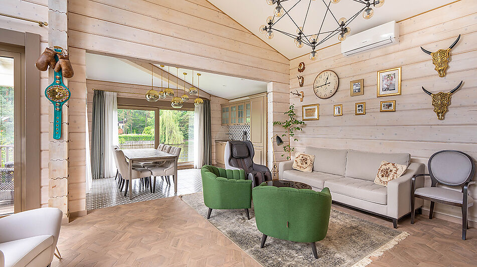 Дом у воды в КП Солнечная поляна