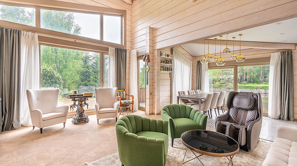 Дом у воды в КП Солнечная поляна