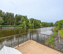 Дом у воды в КП Солнечная поляна