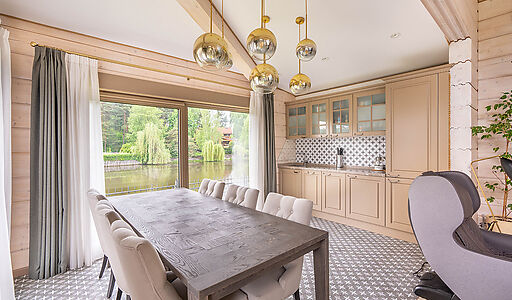 Дом у воды в КП Солнечная поляна