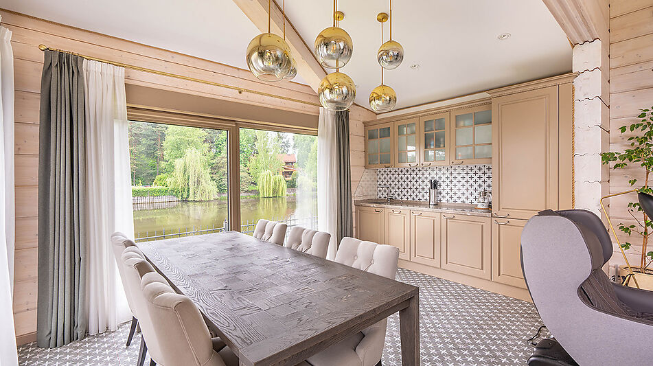 Дом у воды в КП Солнечная поляна