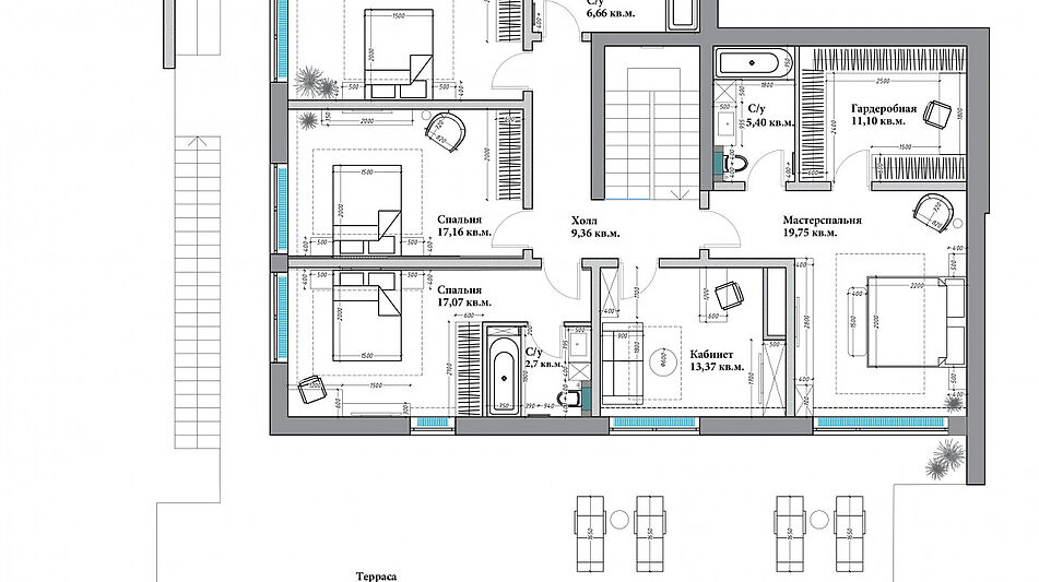 Дом на Рублевке в Санни Хилс