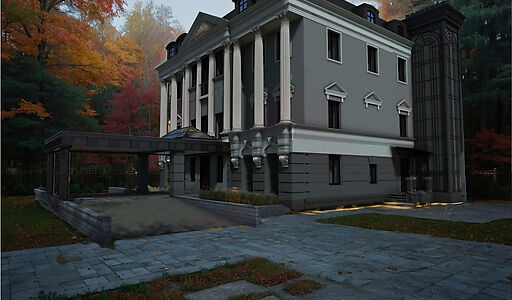 Усадьба в лесу в Таганьково