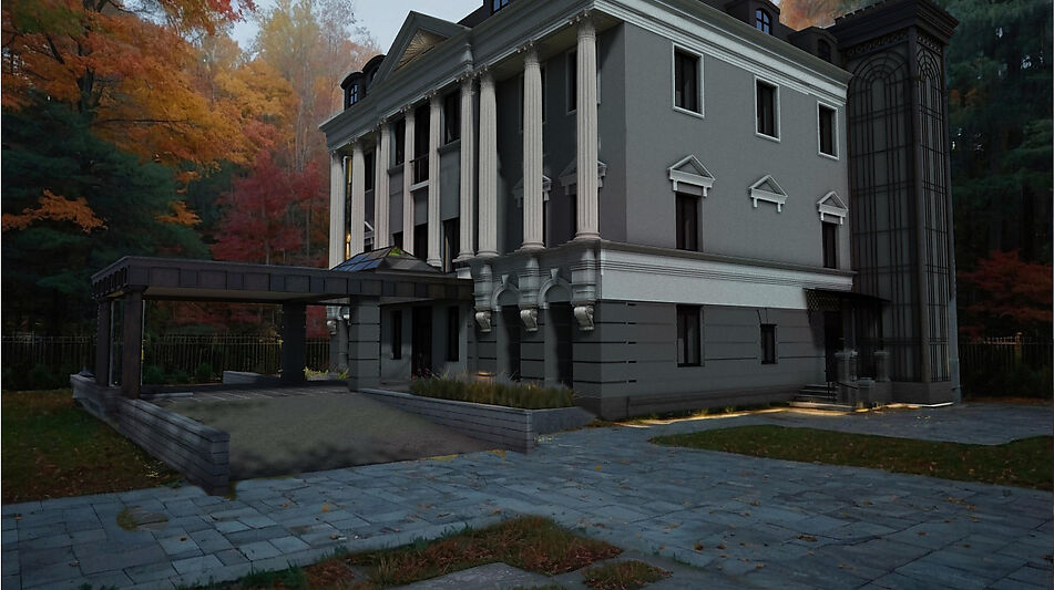 Усадьба в лесу в Таганьково