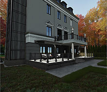 Усадьба в лесу в Таганьково