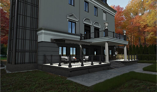 Усадьба в лесу в Таганьково