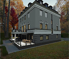 Усадьба в лесу в Таганьково