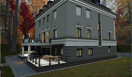 Усадьба в лесу в Таганьково