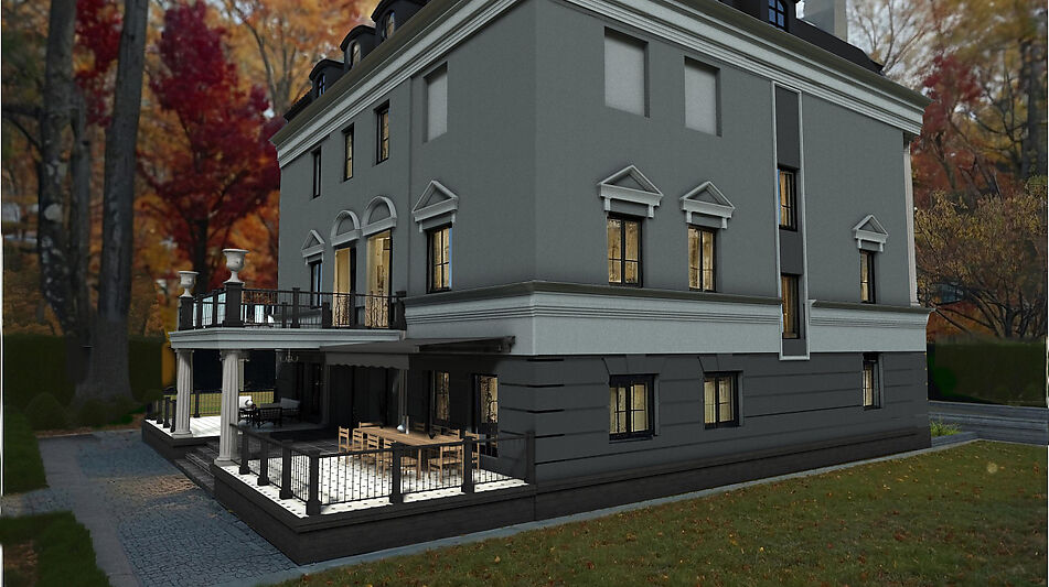 Усадьба в лесу в Таганьково