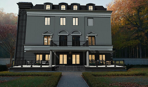 Усадьба в лесу в Таганьково