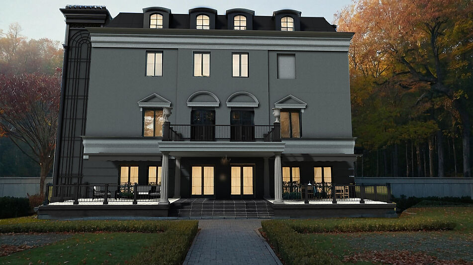 Усадьба в лесу в Таганьково