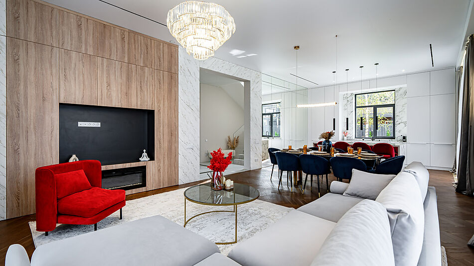 Дом из бруса в КП Павловы Озера