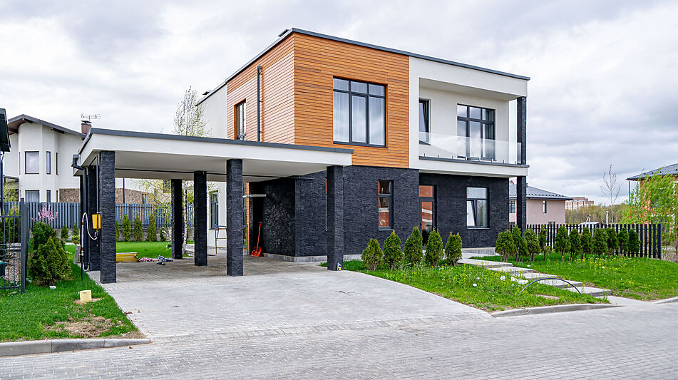 Дом из бруса в КП Павловы Озера