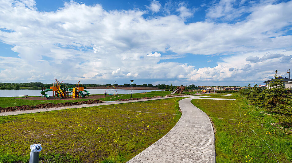 Дом из бруса в КП Павловы Озера