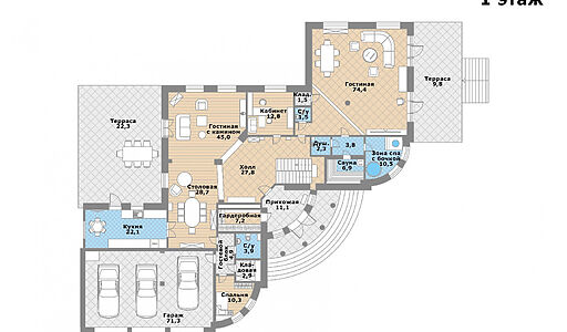 Резиденция в КП Третья охота