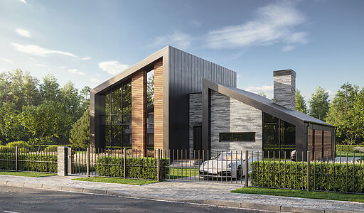 Дом в стиле шале в КП Порт Эмм