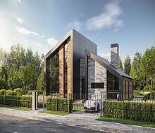 Дом в стиле шале в КП Порт Эмм