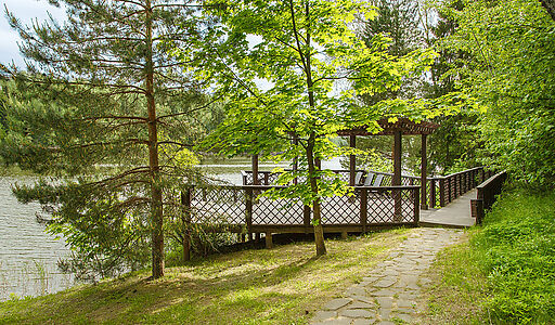 Дом у воды в КП Новое время