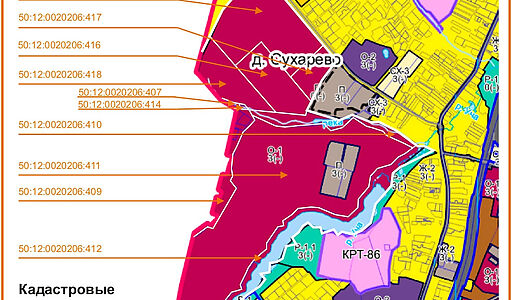 Участок под застройку в Сухарево