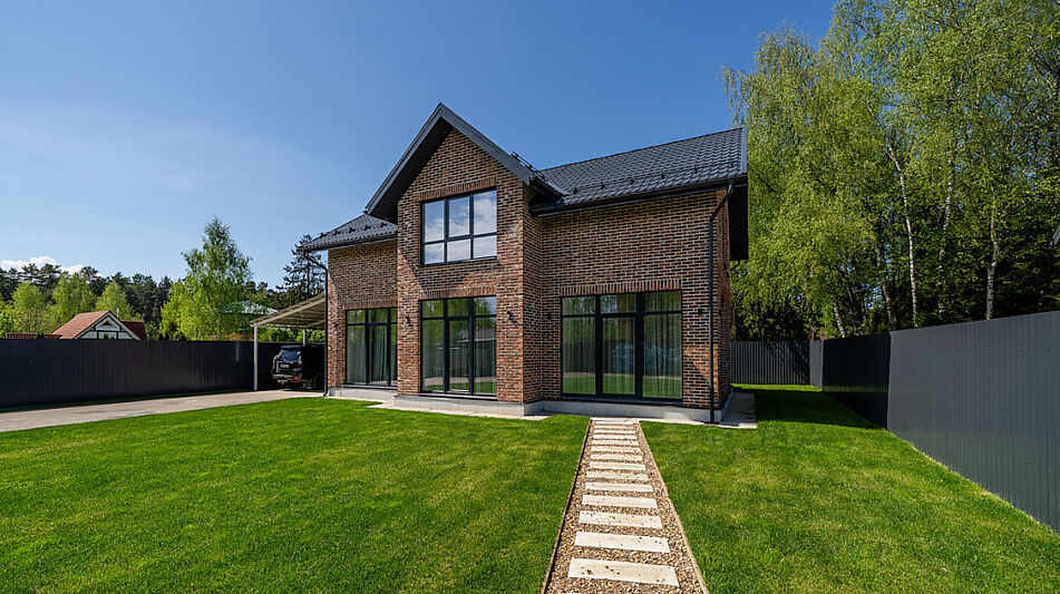 Готовый дом в поселке Борки