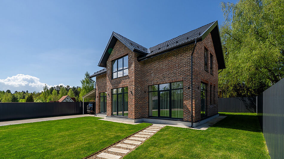 Готовый дом в поселке Борки