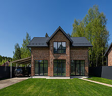 Готовый дом в поселке Борки