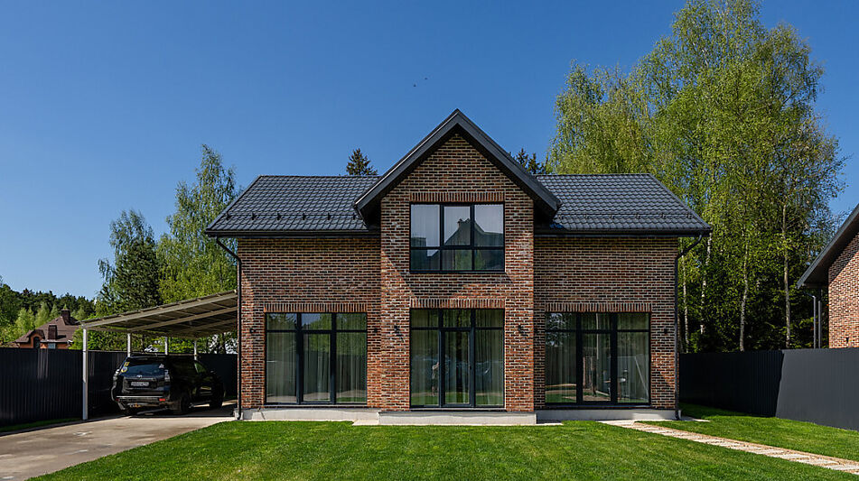 Готовый дом в поселке Борки