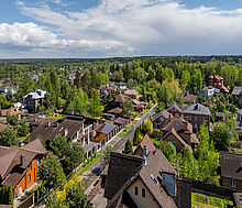 Готовый дом в поселке Борки