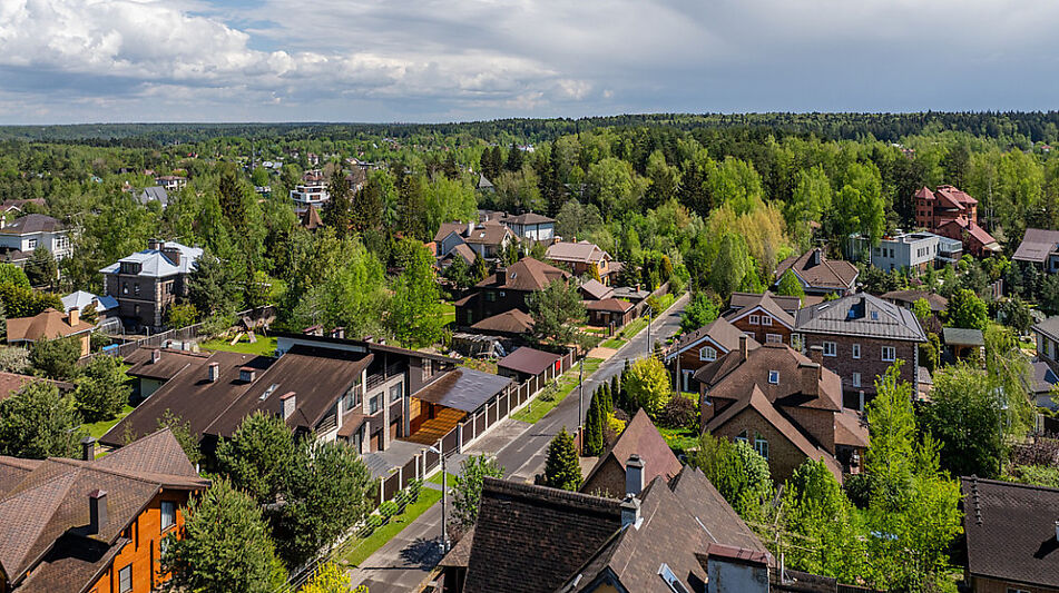 Готовый дом в поселке Борки