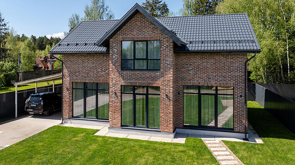 Готовый дом в поселке Борки