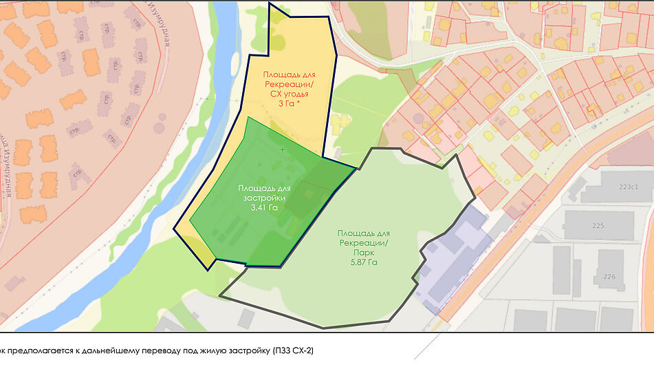 Участок у воды в Лобаново