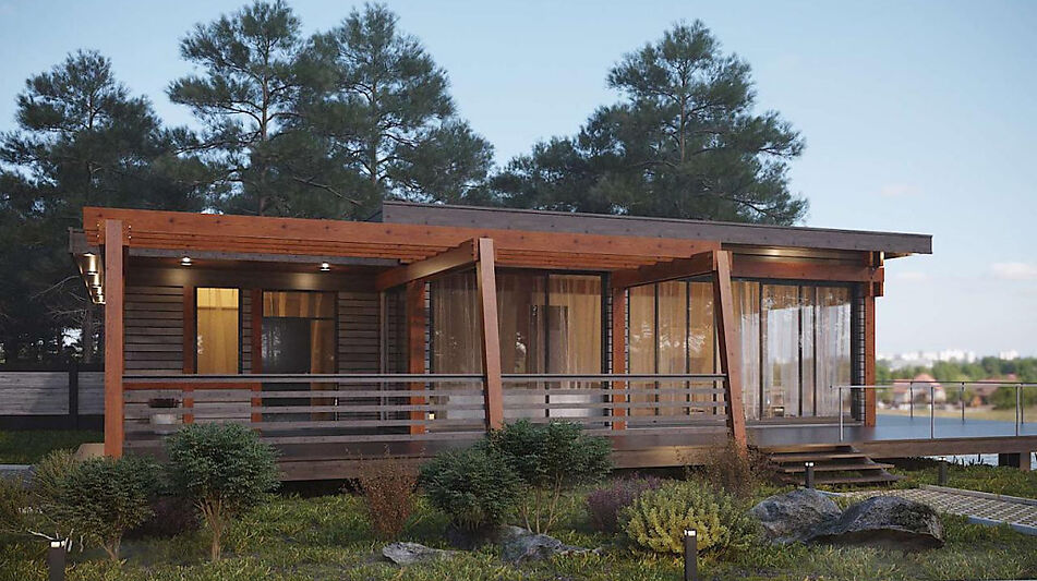 Дом у воды в Конаково Ривер Клаб