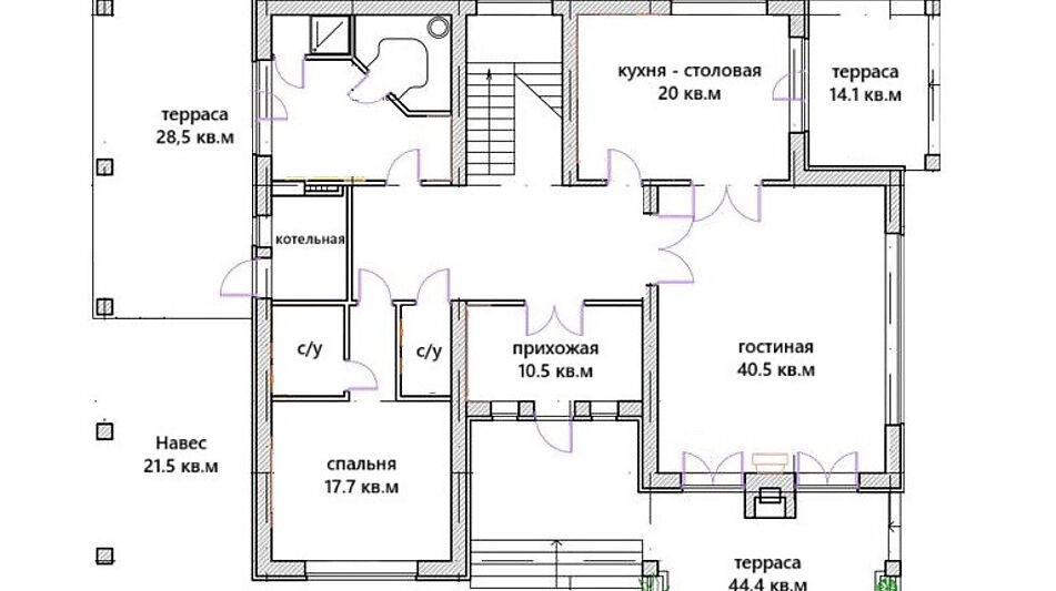 Дом-шале в КП Руза Фэмили Парк