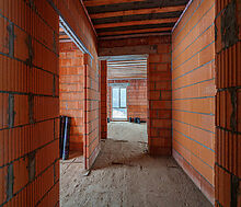 Одноэтажный дом у леса в Сходне