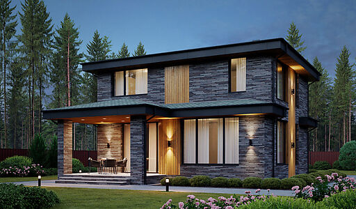 Дом у леса в Сходне