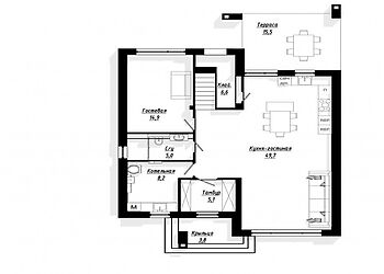 Дом у леса в Сходне